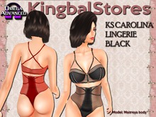 KS CAROLINA LINGERIE BLACK