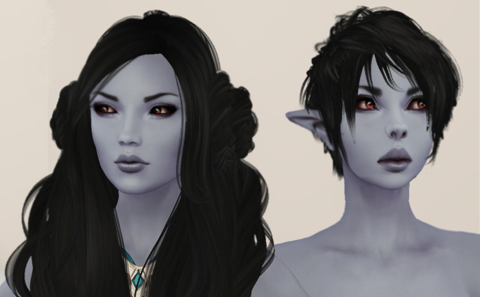 Pie-Tin: Lexis/Lex - Moon Elf - Face - Omega Appliers