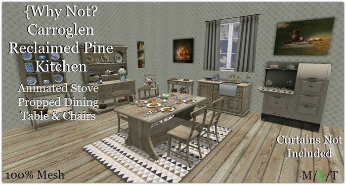 {Why Not ?} Carroglen Kitchen Reclaimed Pine-Boxed