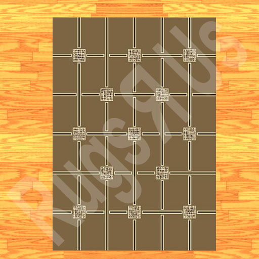 Rug - Contemporary - Geometric - Green - 001