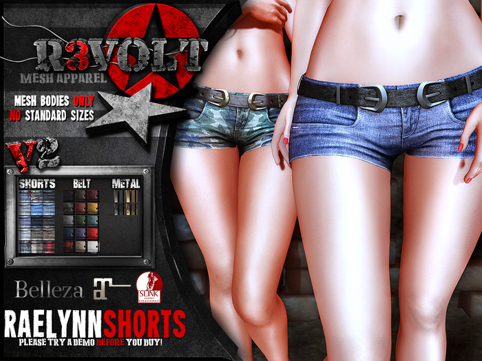 [R3] - Raelynn Shorts [V2] DEMO