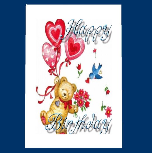 Happy Birthday Teddy Bear