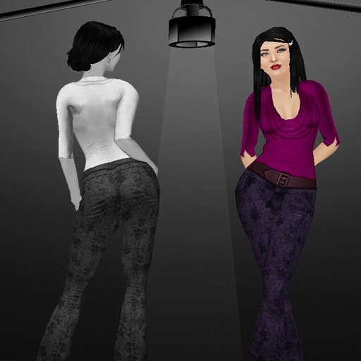 (PixelDolls) Ricocette . Violet/Navy