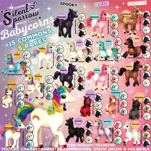 ~silentsparrow~ Babycorns - Spooky - Flop!