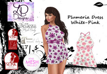 LP Designs Plumeria White-Pink