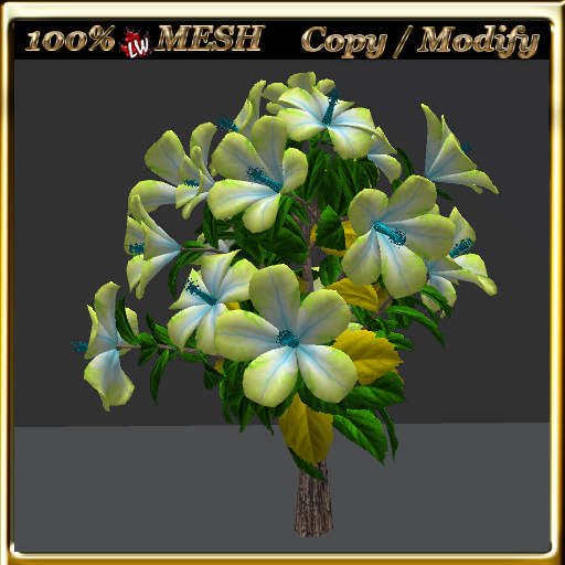 LW_ Mesh Hibiscus Tree 3