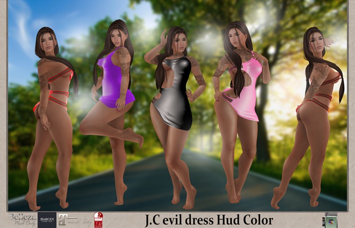 J.C evil dress Hud Color