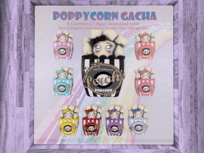 Perch - Poppycorn - Blk RARE