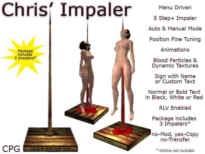 Chris' Impaler (G)