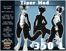 ::DDD:: Snaggle Tiger [Black](add me)
