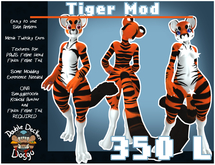 ::DDD:: Snaggle Tiger [Orange](add me)