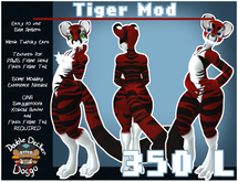 ::DDD:: Snaggle Tiger [Red](add me)