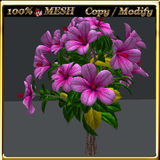 LW_ Mesh Hibiscus Tree 9