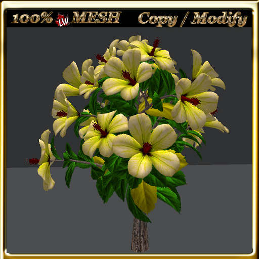 LW_ Mesh Hibiscus Tree 11
