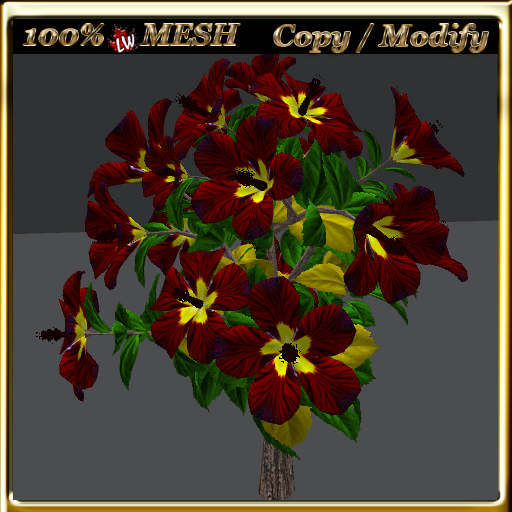 LW_ Mesh Hibiscus Tree 15