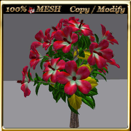 LW_ Mesh Hibiscus Tree 20