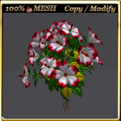 LW_ Mesh Hibiscus Tree 32
