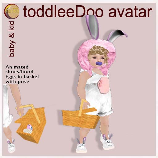 ToddleeDoo Bunny pink romper set <box>