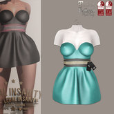 Legal Insanity - Candy teal dress