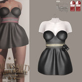 Legal Insanity - Candy black dress