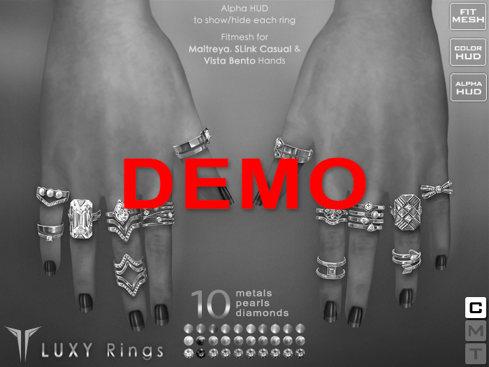 **RE** Luxy Rings Set - DEMO