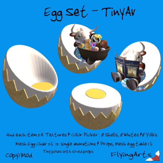 !FA! Egg Set 1 Tiny