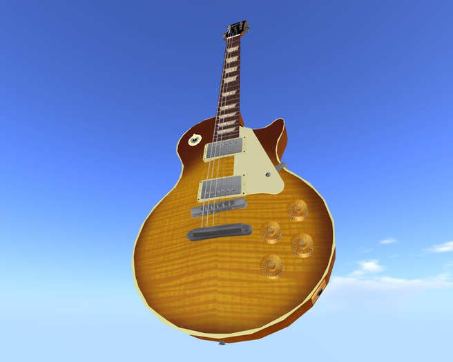 Similar to Michael Bloomfield Les Paul '59 Standard  // Scripted, Mocap Animated, Riffs, Record or Load Songs, Stool