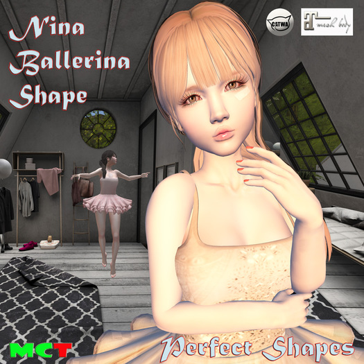 *PS* - Nina Ballerina Shape - For CATWA Catya BENTO *