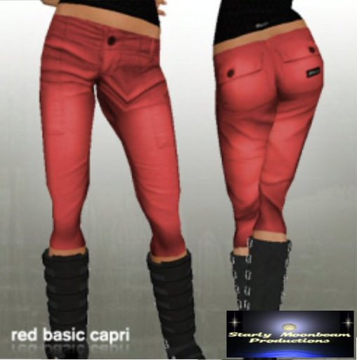 Red Basic Capri