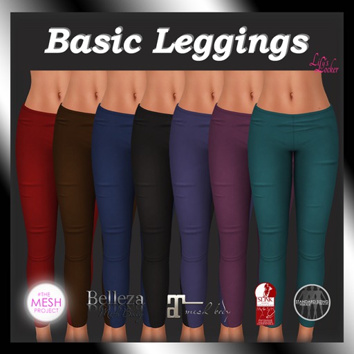 Lily's Locker - Basic Leggings Fatpack BOXED
