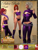*Goddess* Biker Babe Purple