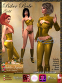 *Goddess* Biker Babe Gold