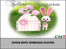 .:TT:.  EASTER BUNNY HYDRANGEA PLANTER BOX