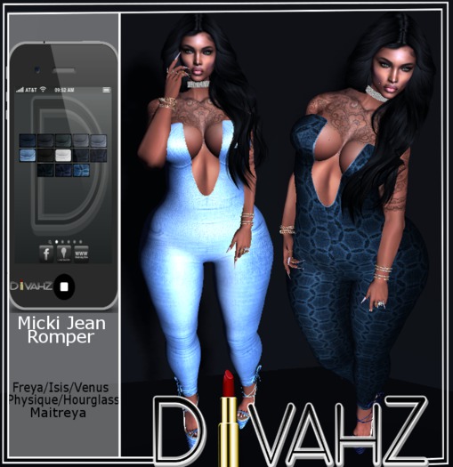 !DC! Micki Jean Romper (Mesh)
