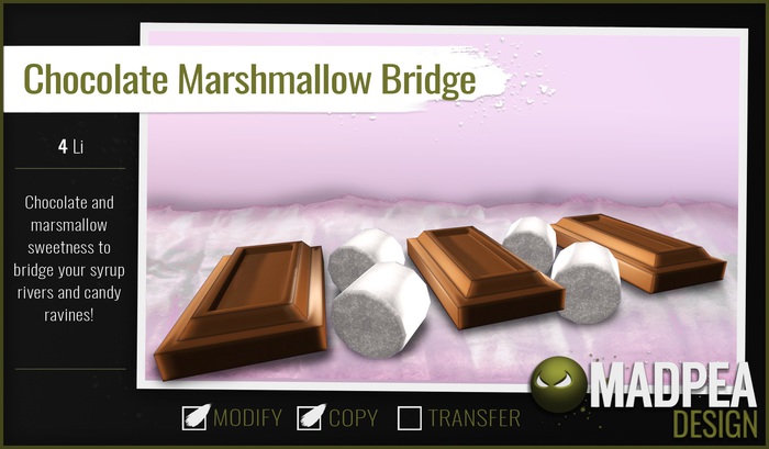 MadPea Chocolate Marshmallow Bridge