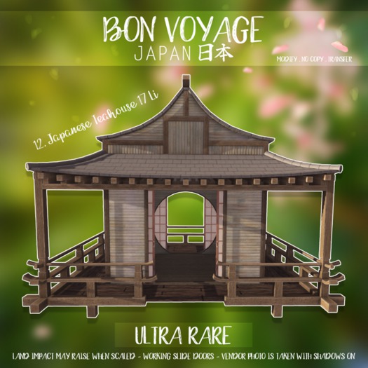.ETHEREAL. Japanese Teahouse - ULTRA RARE