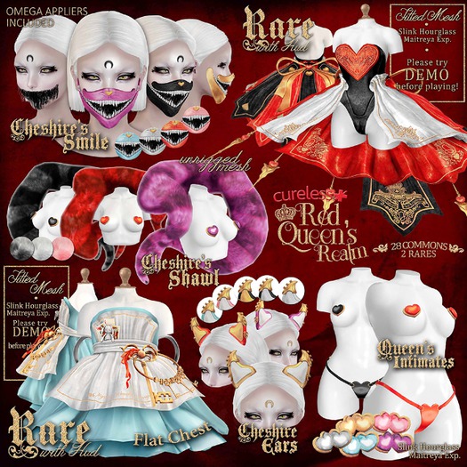 CURELESS [+] Red Queen's Realm / Queen's Intimates (M) / BLUE