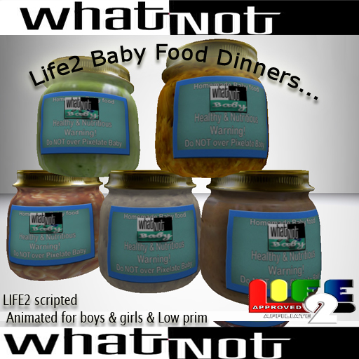 WhatNot Box Life2 Baby Food Dinners Pack
