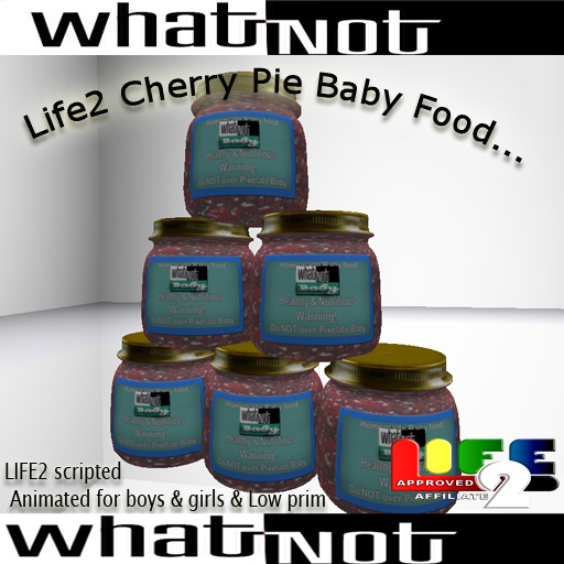 WhatNot Box Life2 Baby Food Cherry Pie
