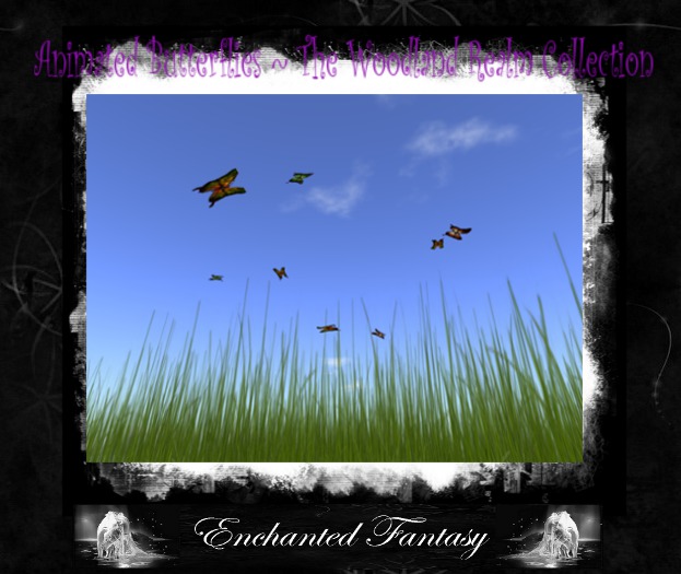 Animated Butterflies ~ The Woodland Realm Collection