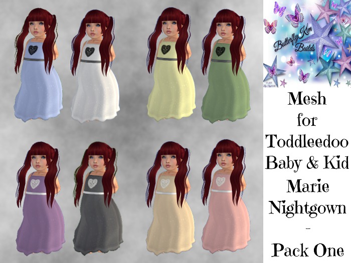 Marie Nightgown - TD - Pack One