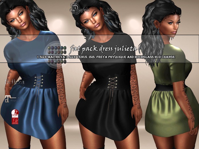 *DAFNIS FAT PACK DRESS JULIETA PROMO