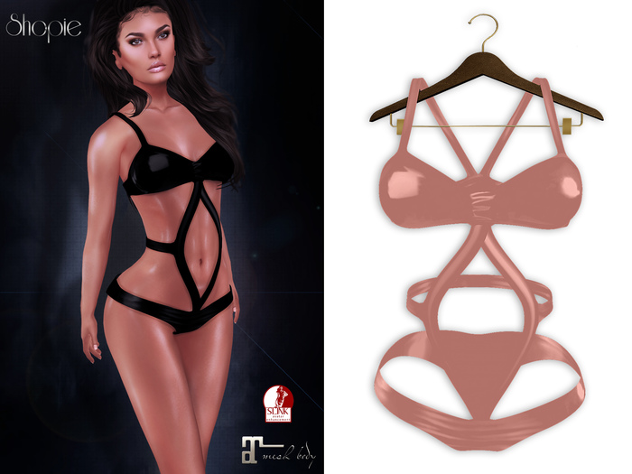 ::SC::Luna Bodysuit Peach