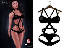 ::SC::Luna Bodysuit  Black