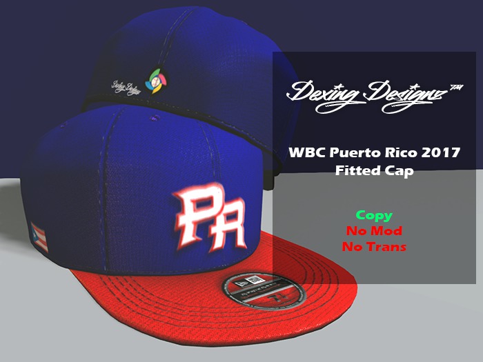 {DD} WBC Puerto Rico Fitted (BOXED)