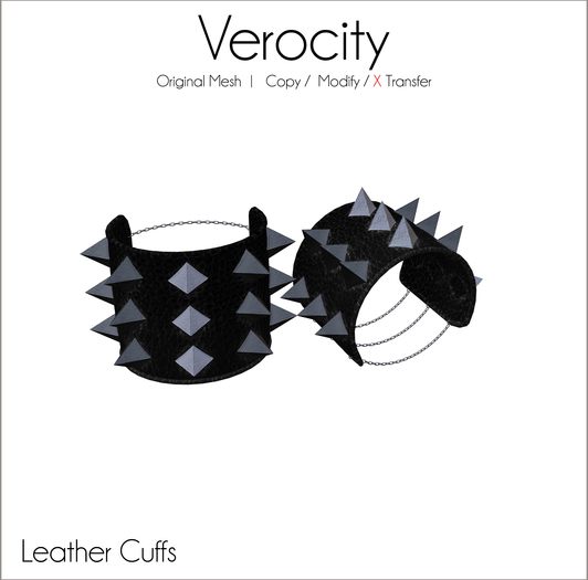 Verocity - Leather Cuffs