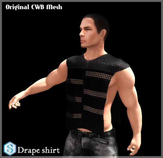 Signature Mombo Drape shirt 