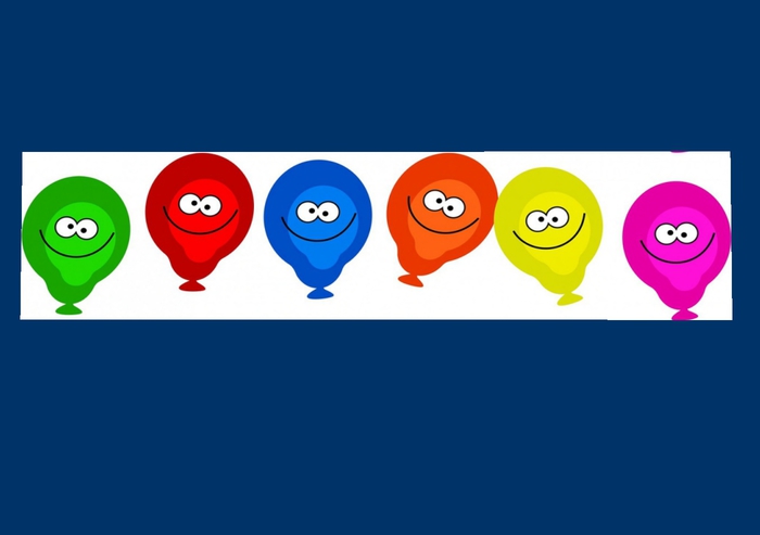 Banner Cartoon Balloons