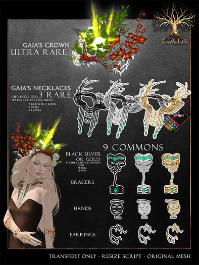 .aisling. GAIA - Hand Gold