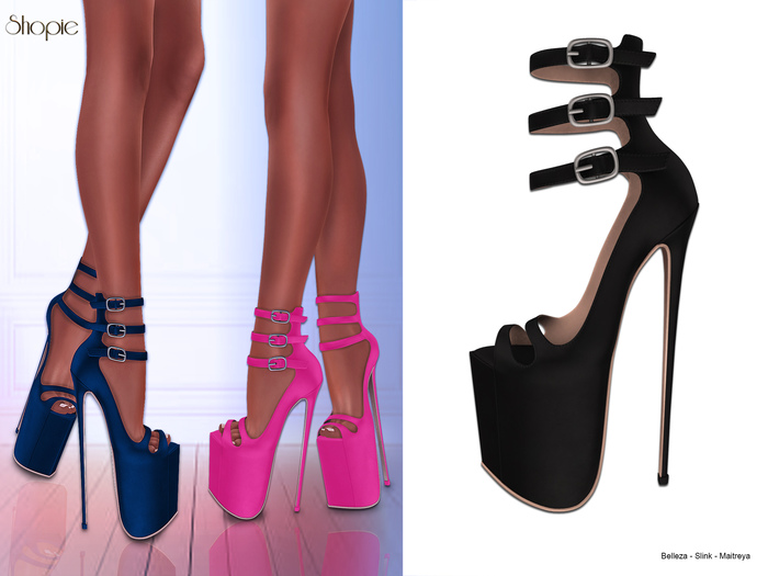 ::SC::Mirin Heels  Black